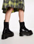 Фото #4 товара Dr Martens Jetta hi max zip boots in black leather