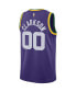 Фото #3 товара Men's and Women's Jordan Clarkson Purple Utah Jazz Swingman Replica Jersey - Classic Edition