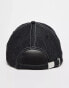 Фото #4 товара Reclaimed Vintage y2k cap in washed black denim