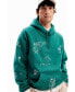 Фото #4 товара Men's Embroidered hoodie