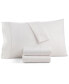 Фото #1 товара Willow 1200 Thread Cotton Blend 4-Pc. Sheet Set, King, Created For Macy's