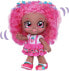 Фото #4 товара Kindi Kids Tiara Sparkles Royal Candy Scented Big Sister Official 10" Toddler Doll with Bobble Head, Big Glitter Eyes, Changeable Clothes and Removable Shoes