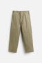 COTTON - LINEN TROUSERS