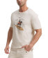 ფოტო #3 პროდუქტის Men's Classic-Fit Short Sleeve Crewneck Graphic T-Shirt