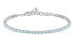 Фото #1 товара Luxury recycled silver tennis bracelet Tesori SAIW182