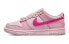 Кроссовки Nike Dunk Low Triple Pink GS DH9765-600