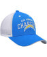 Фото #3 товара Big Boys Powder Blue, White Los Angeles Chargers Core Lockup Trucker Snapback Hat