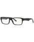 ფოტო #1 პროდუქტის PR 16MV Men's Rectangle Eyeglasses