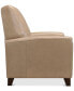 Brayna 35" Classic Leather Pushback Recliner, Created for Macy's