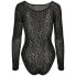 URBAN CLASSICS Bodysuit Flock Lace