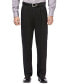 ფოტო #2 პროდუქტის Men's Premium No Iron Khaki Classic Fit Pleat Hidden Expandable Waist Pants