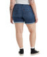 Фото #2 товара Trendy Plus Size Mid-Length Stretch Denim Shorts
