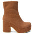 Фото #1 товара BEACH by Matisse Dalton Platform Womens Brown Casual Boots DALTON-245