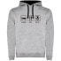 KRUSKIS Sleep Eat And Play Football Two-Colour hoodie Серо-черный, M - фото #1