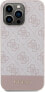 Guess Guess GUHCP14LG4GLPI iPhone 14 Pro 6,1" różowy/pink hard case 4G Stripe Collection - фото #3