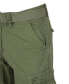 Фото #3 товара Men's Belted Double Pocket Cargo Shorts