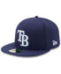 Фото #1 товара Tampa Bay Rays Authentic Collection 59FIFTY Cap