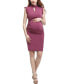 ფოტო #1 პროდუქტის Maternity High Neck Bodycon Dress