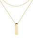 Фото #7 товара brook & york 14K Gold Plated Maisie Initial Layering Necklace Set