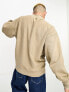 Cotton:On relaxed classic sweat in washed taupe