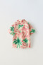 Palm tree print shirt