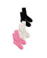 ფოტო #1 პროდუქტის Women's SILKY RIB SOCKS BOX OF THREE