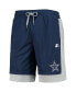 Фото #3 товара Шорты модные для болельщиков Dallas Cowboys G-III Sports by Carl Banks, мужские синие, серые