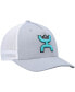 ფოტო #4 პროდუქტის Men's Gray, White Coach Flex Hat
