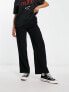 Фото #7 товара Weekday Lilah linen mix trousers in black