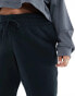 Under Armour Plus Rival fleece joggers in black