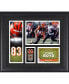 Tyler Boyd Cincinnati Bengals Framed 15" x 17" Player Collage with a Piece of Game-Used Football