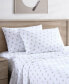 Фото #1 товара Sketchy Ditsy 4 Piece Full Sheet Set