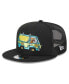 Men's Black Scooby-Doo Mystery Machine Trucker 9FIFTY Snapback Hat