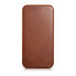 Фото #2 товара Чехол для iPhone 14 Plus из натуральной кожи медленного воска MagSafe CE Oil Wax Premium Leather, коричневый от ICARER