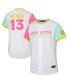 Фото #1 товара Футболка для малышей Nike San Diego Padres City Connect Replica Player Jersey, белая Мэнни Мачадо