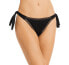 Фото #1 товара Platinum inspired by Solange Ferrarini 285684 Side Tie Bikini Bottom, Sz M