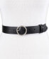 Фото #2 товара Women's Circular Center Bar Buckle Leather Belt