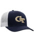 Фото #4 товара Men's Navy, White Georgia Tech Yellow Jackets Trucker Snapback Hat