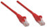 Фото #2 товара Intellinet Network Patch Cable - Cat5e - 20m - Red - CCA - U/UTP - PVC - RJ45 - Gold Plated Contacts - Snagless - Booted - Lifetime Warranty - Polybag - 20 m - Cat5e - U/UTP (UTP) - RJ-45 - RJ-45