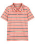 Baby Striped Jersey Polo 24M