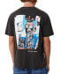 ფოტო #2 პროდუქტის Men's Basquiat Loose Fit T-Shirt