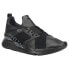 Фото #2 товара Puma Muse X5 LeopardCheetah Lace Up Womens Black Sneakers Casual Shoes 38670001