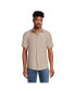 ფოტო #1 პროდუქტის Men's Traditional Fit Short Sleeve Linen Shirt