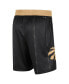 ფოტო #4 პროდუქტის Men's Black and Gold Toronto Raptors 2021/22 City Edition Swingman Shorts