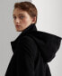 Фото #3 товара Women's Hooded A-Line Coat