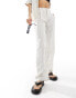 Фото #5 товара Lindex Ragna co-ord linen blend beach relaxed trouser in beige