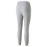 Фото #4 товара Puma Classics Ribbed Slim Pants Womens Grey Casual Athletic Bottoms 536014-04