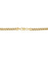 Фото #4 товара Macy's puff Heart Rope-Framed 18" Pendant Necklace in 10k Gold