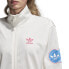 Adidas Originals Women's Athletic Track Jacket Chalk White-Red-Blue dh4196