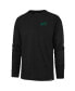 ფოტო #2 პროდუქტის 47 Men's Black New York Jets Premier Franklin Long Sleeve T-Shirt